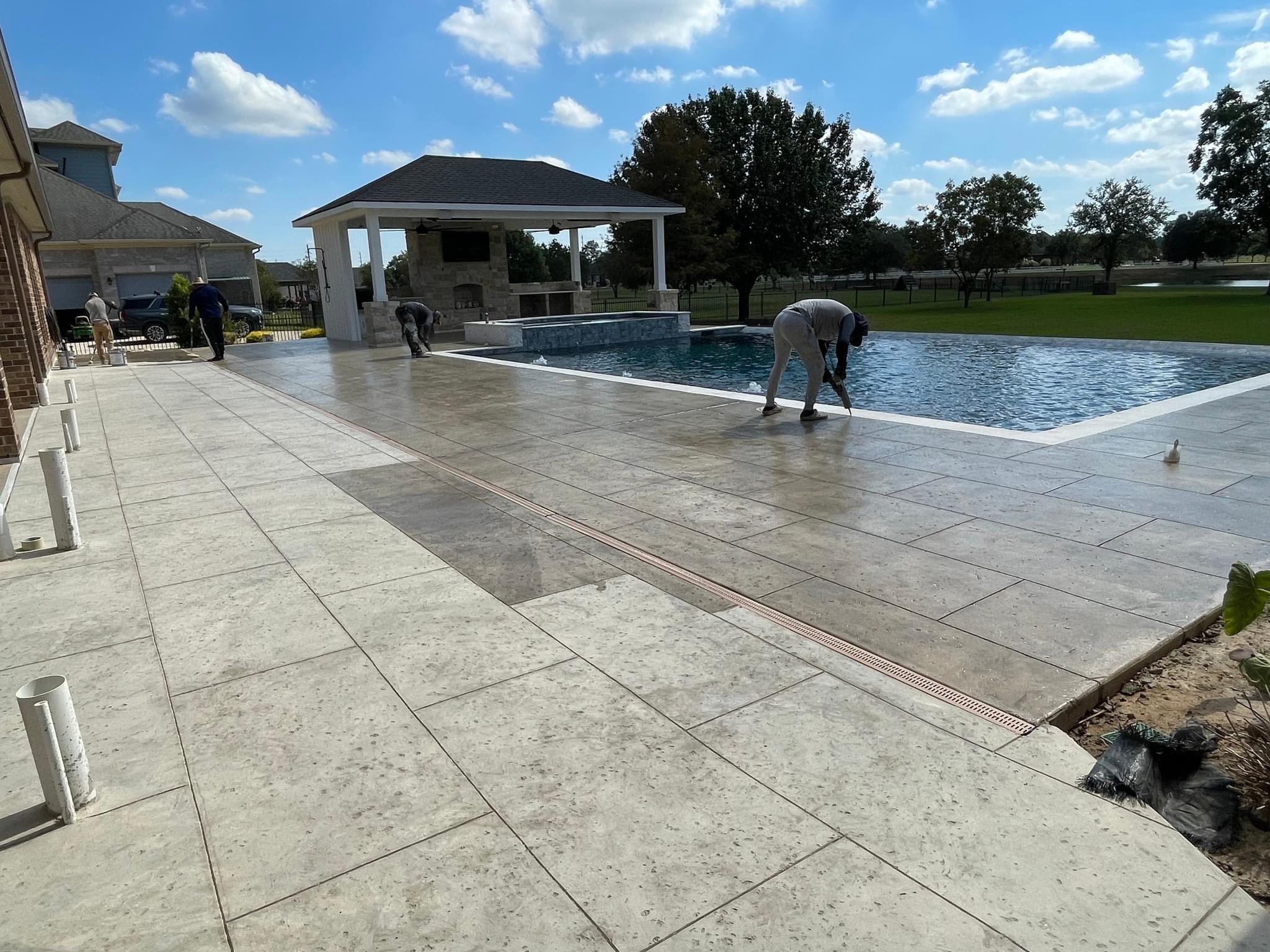 Custom pool design and construction